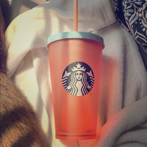 Rare 16oz Starbucks Cup with Mandala Lid